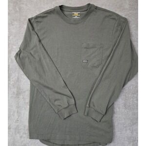 Ariat Rebar Strong T Shirt Mens Medium Green Workwear Graphic Long Sleeve Cowboy